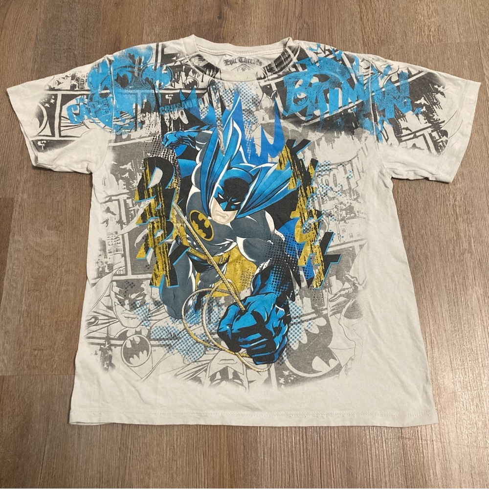 Sz 14/16 Kids Epic Threads Batman Graphic T Shirt